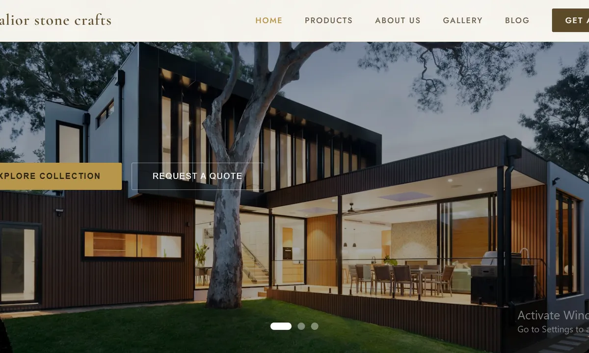 Gwalior Stone Crafts — project by OneT Digital Solutions
